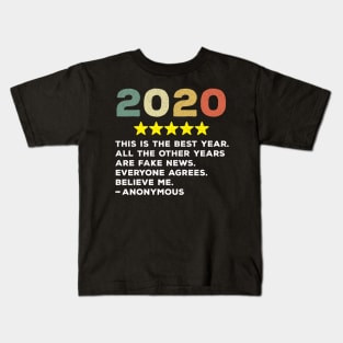 2020 Would Recommend Anonymous Trump Kids T-Shirt